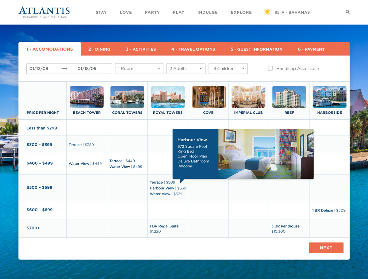 Atlantis Resort Pitch